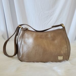 Liz Claiborne Small Gold Hobo Purse